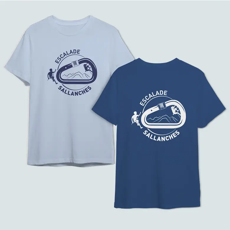 Tee shirt club d'escalade